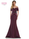 Marsoni Long Formal Off Shoulder Dress 1144 - The Dress Outlet