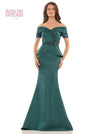 Marsoni Long Formal Off Shoulder Dress 1144 - The Dress Outlet