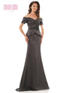 Marsoni Long Formal Off Shoulder Dress 1144 - The Dress Outlet