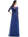 Marsoni Long Long Mother of Bride Chiffon Dress 157 - The Dress Outlet