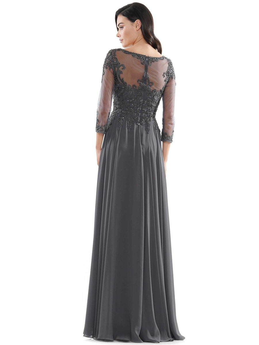 Marsoni Long Long Sleeve Mother of the Bide Gown 217 - The Dress Outlet