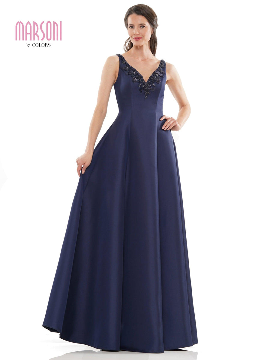 Marsoni Long Mother of the Bride A Line Dress 1139 - The Dress Outlet