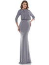 Marsoni Long Mother of the Bride Blouson Dress 288 - The Dress Outlet