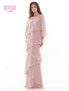 Marsoni Long Mother of the Bride Chiffon Dress 302 - The Dress Outlet