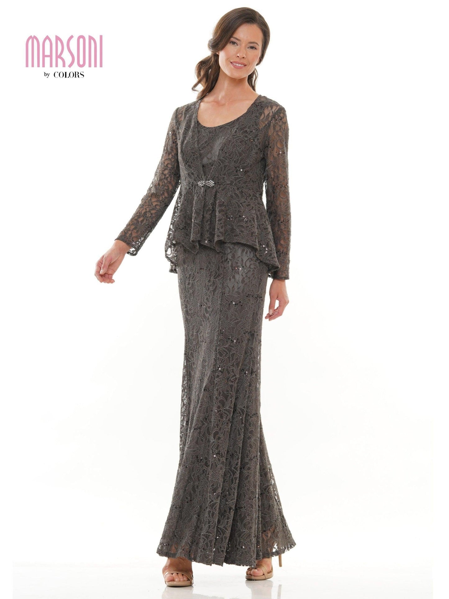 Marsoni Long Mother of the Bride Dress Sale - The Dress Outlet