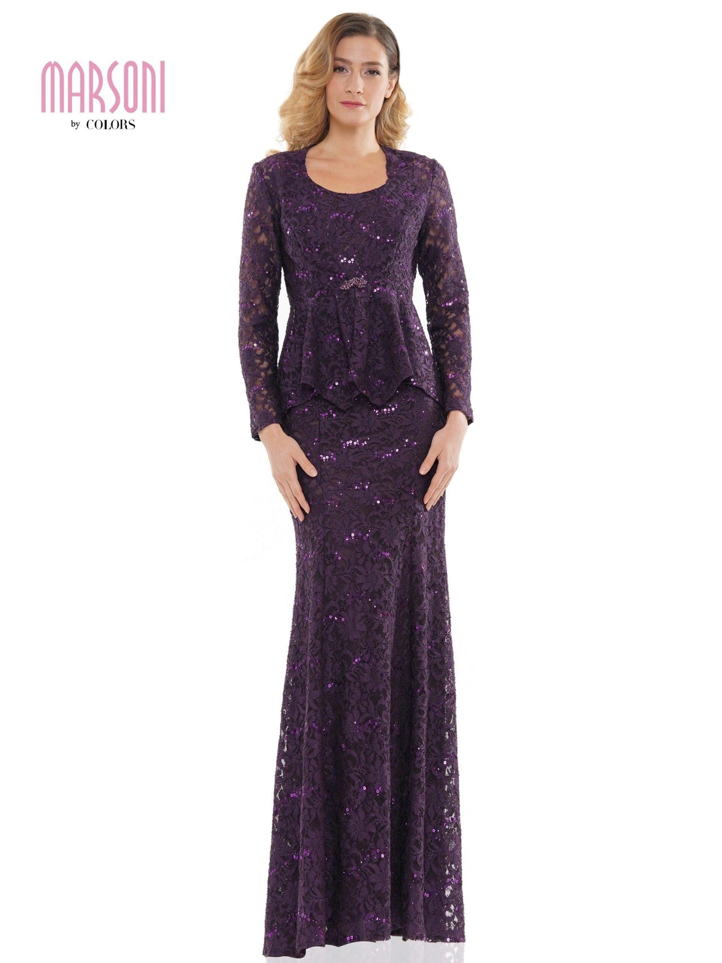 Marsoni Long Mother of the Bride Dress Sale - The Dress Outlet