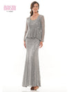 Marsoni Long Mother of the Bride Jacket Dress 301 - The Dress Outlet