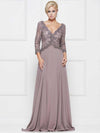 Marsoni Long Mother of the Bride Lace Dress 225 - The Dress Outlet