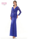 Marsoni Long Mother of the Bride Lace Dress 306 - The Dress Outlet