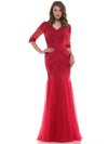 Marsoni Long Mother of the Bride Mermaid Dress 162 - The Dress Outlet