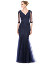 Marsoni Long Mother of the Bride Mermaid Dress 162 - The Dress Outlet