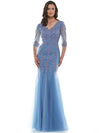 Marsoni Long Mother of the Bride Mermaid Dress 162 - The Dress Outlet