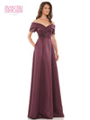 Marsoni Long Off Shoulder Formal Dress 1176 - The Dress Outlet