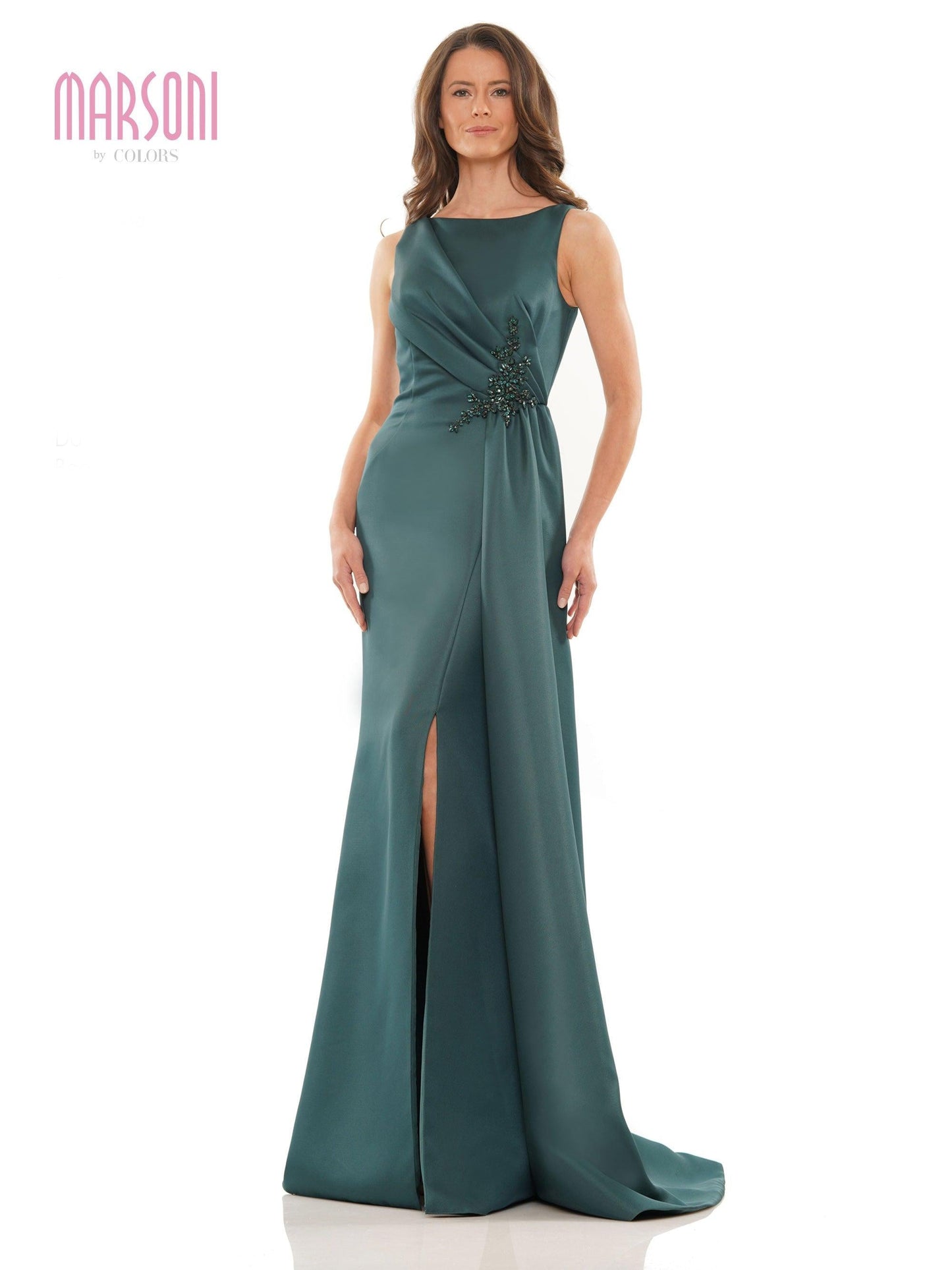 Marsoni Long Sleeveless Formal Dress 1186 - The Dress Outlet