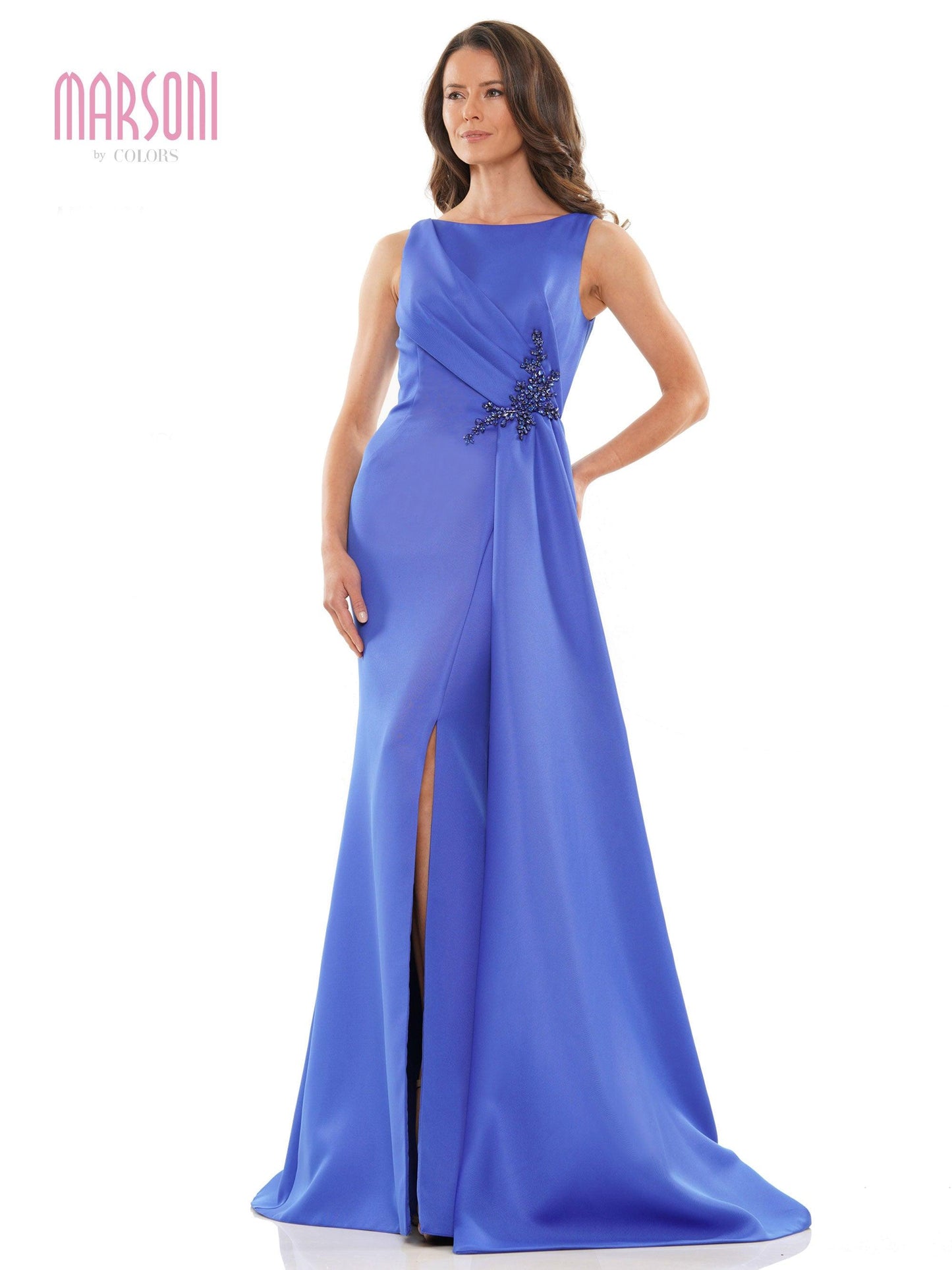 Marsoni Long Sleeveless Formal Dress 1186 - The Dress Outlet