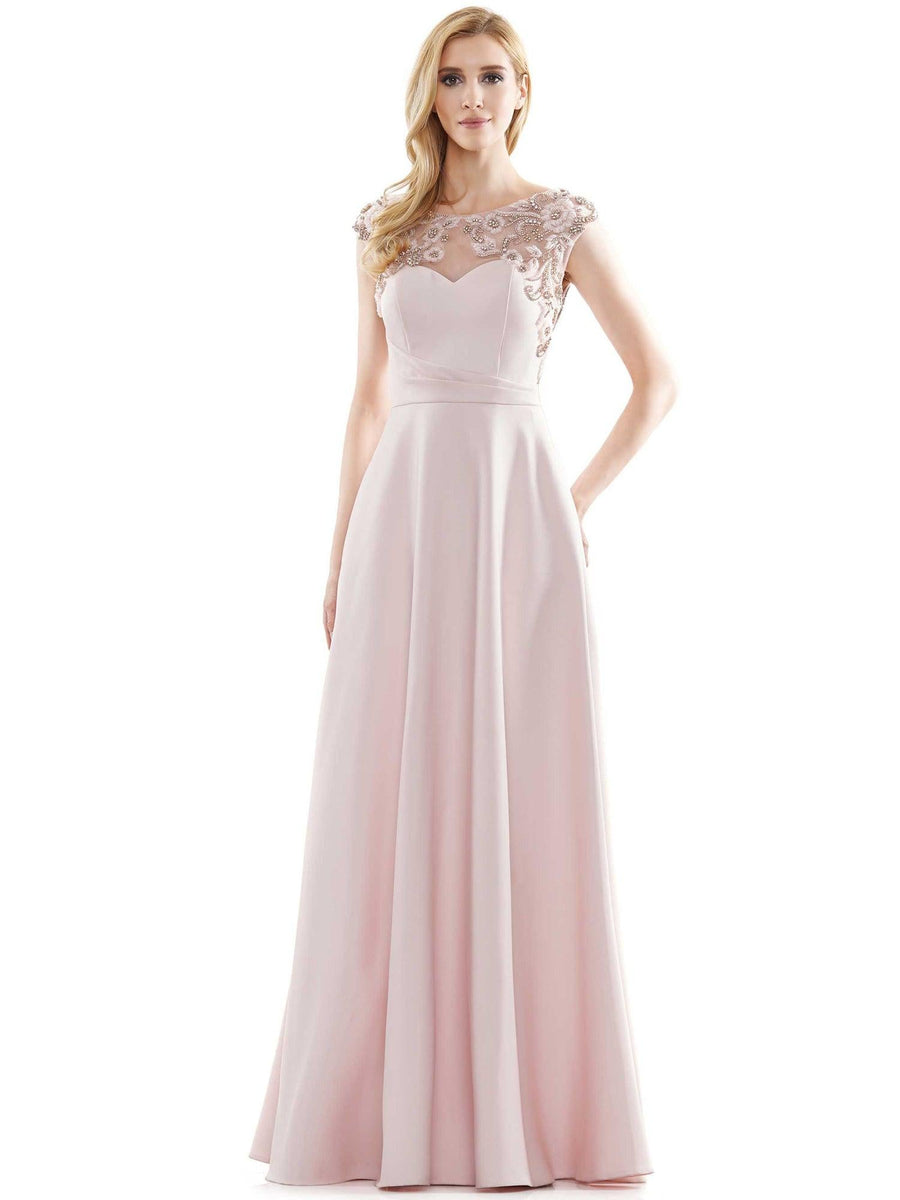 Marsoni Mother of the Bride A Line Long Dress 1005 - The Dress Outlet