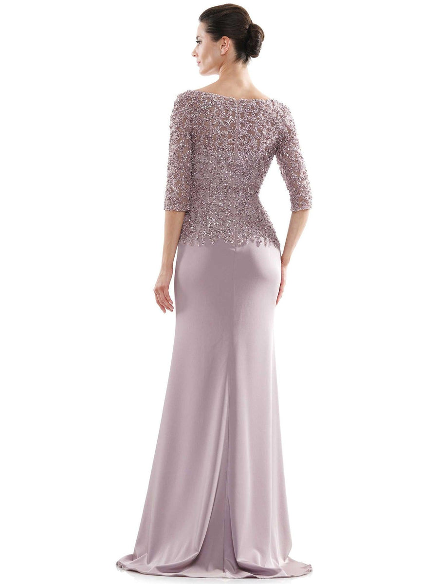 Marsoni Mother of the Bride Beaded Long Gown 1077 - The Dress Outlet