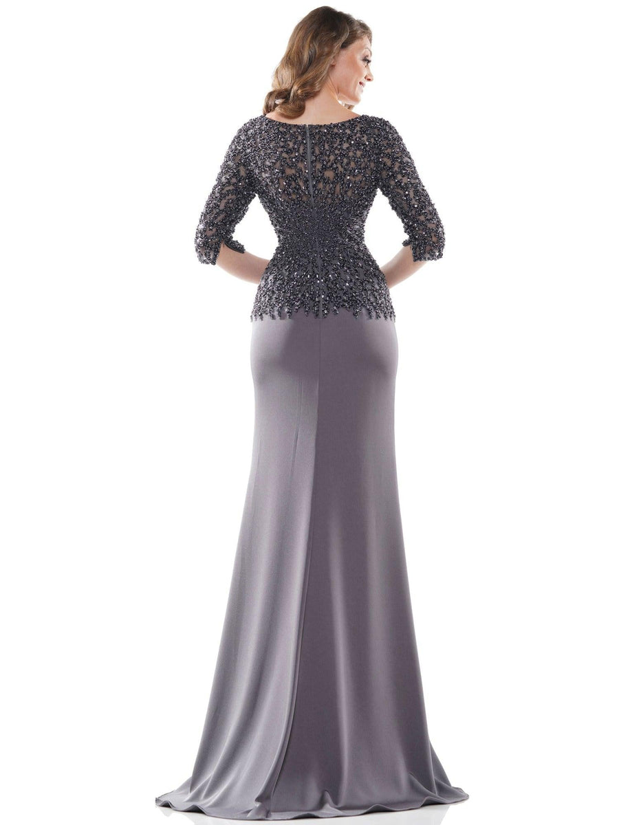 Marsoni Mother of the Bride Beaded Long Gown 1077 - The Dress Outlet