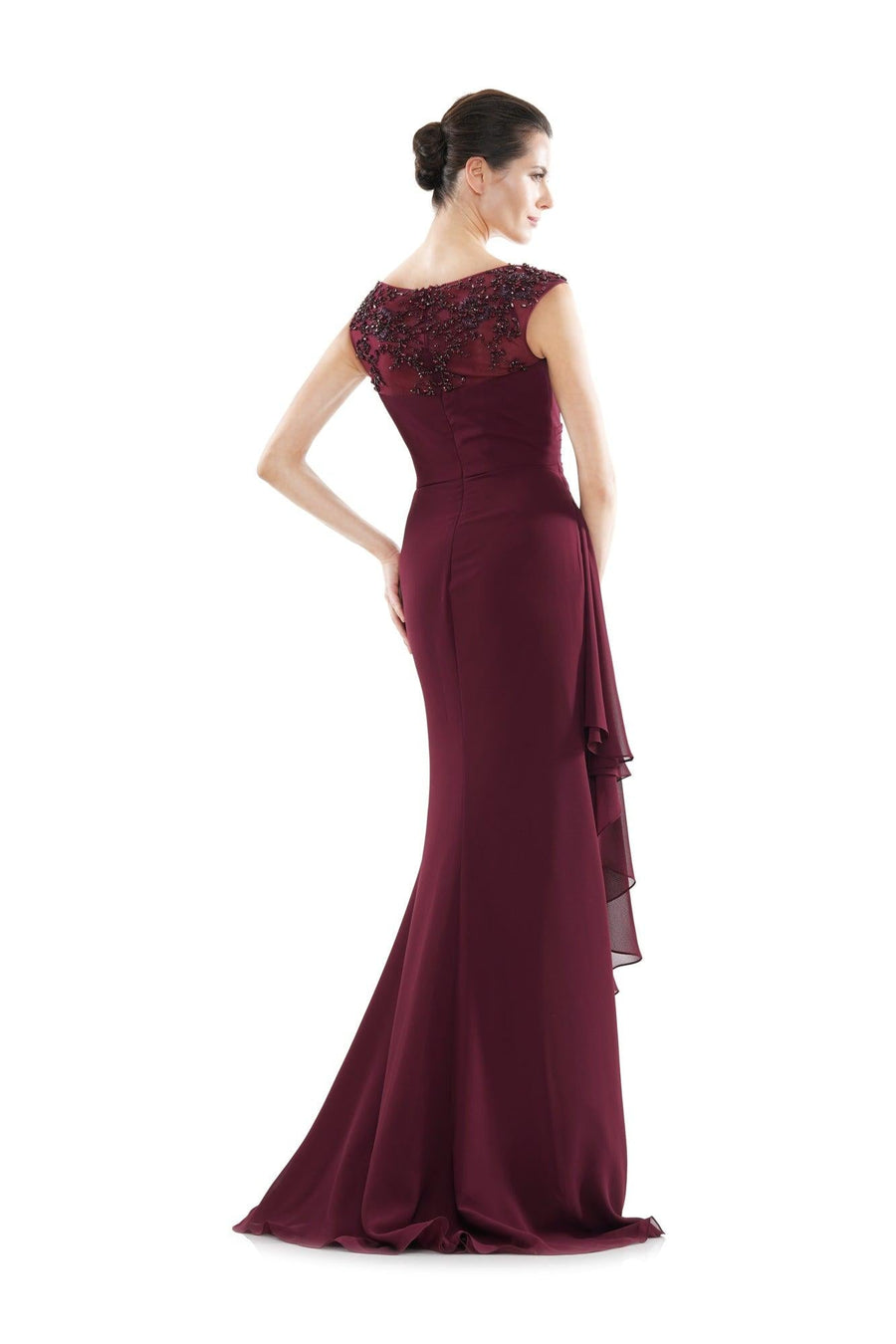 Marsoni Mother of the Bride Beaded Long Gown 1079 - The Dress Outlet