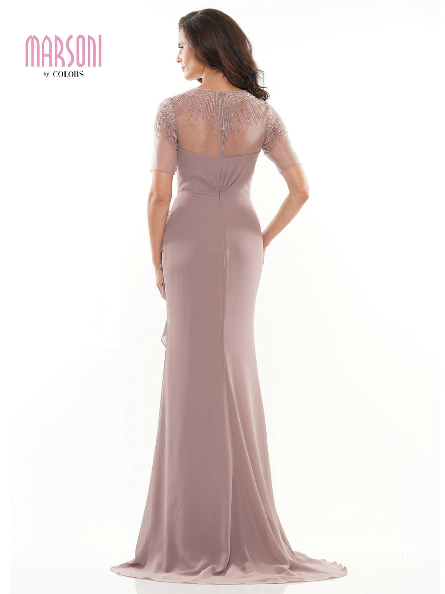 Marsoni Mother of the Bride Beaded Long Gown 1161 - The Dress Outlet