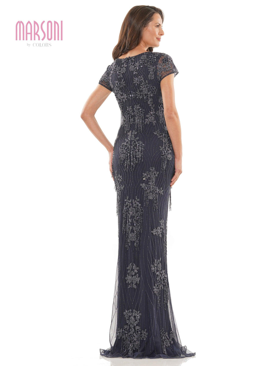 Marsoni Mother of the Bride Beaded Long Gown 1203 - The Dress Outlet