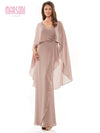 Marsoni Mother of the Bride Cape Long Gown 1189 - The Dress Outlet