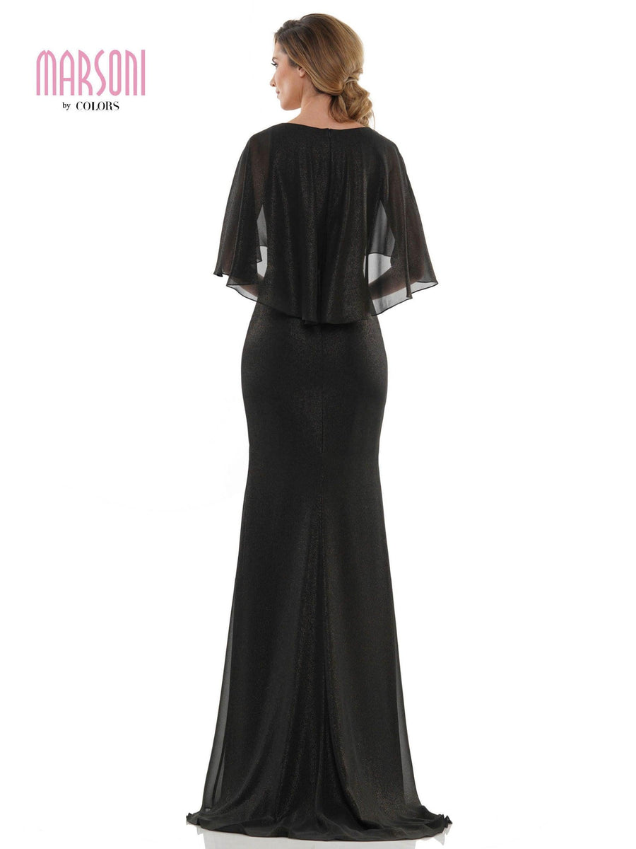 Marsoni Mother of the Bride Chiffon Long Dress 1130 - The Dress Outlet