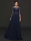 Marsoni Mother of the Bride Chiffon Long Dress 214 - The Dress Outlet