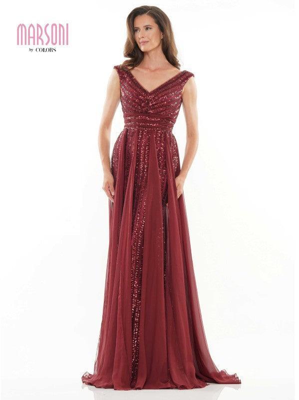 Marsoni Mother of the Bride Dress Long Gown 314 - The Dress Outlet