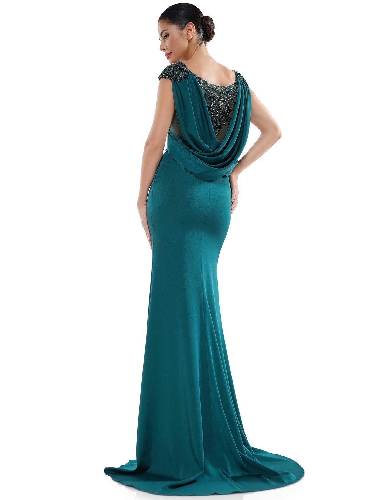 Marsoni Mother of the Bride Formal Long Dress 1023 - The Dress Outlet