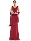 Marsoni Mother of the Bride Formal Long Dress 1054 - The Dress Outlet