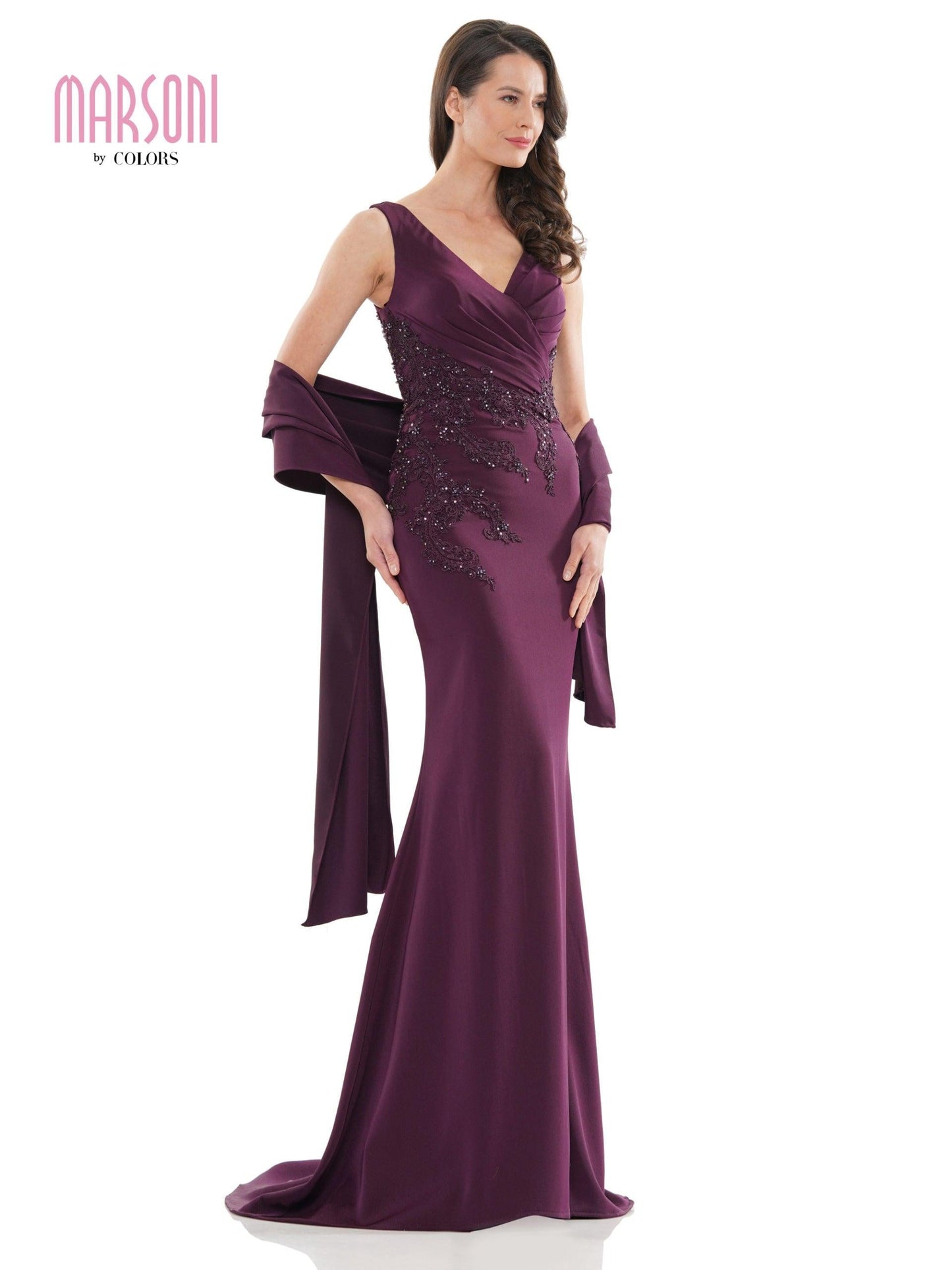 Marsoni Mother of the Bride Formal Long Gown 1147 - The Dress Outlet