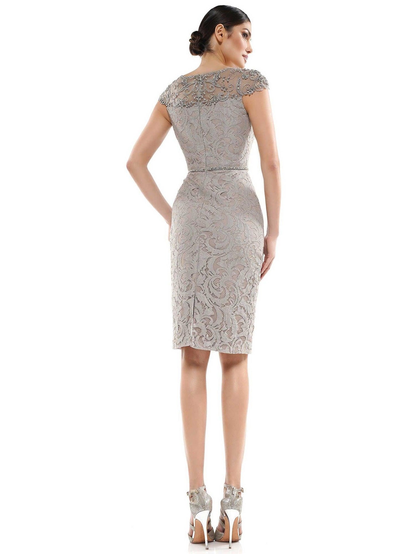 Marsoni Mother of the Bride Formal Short Dress 1064 - The Dress Outlet