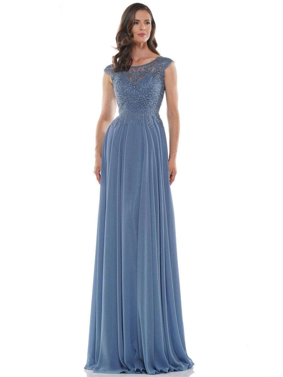 Marsoni Mother of the Bride Long Chiffon Dress 238 - The Dress Outlet