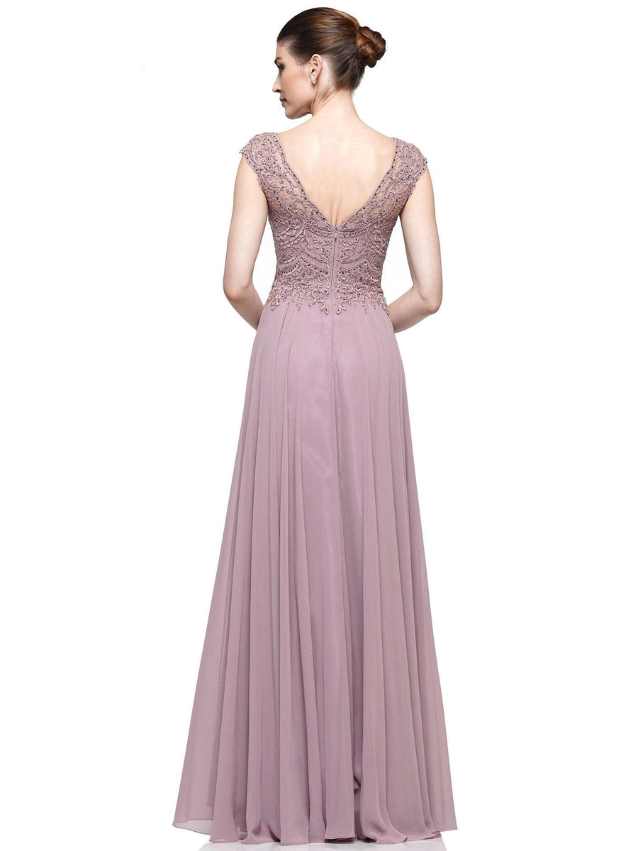 Marsoni Mother of the Bride Long Chiffon Dress 238 - The Dress Outlet