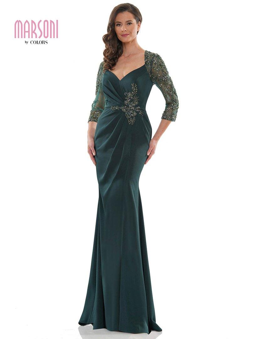 Marsoni Mother of the Bride Long Dress 1070 - The Dress Outlet