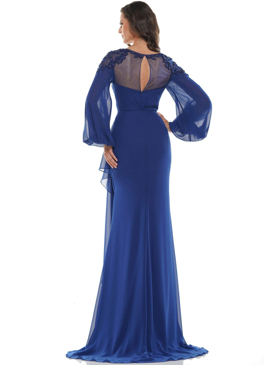 Marsoni Mother of the Bride Long Dress Indigo