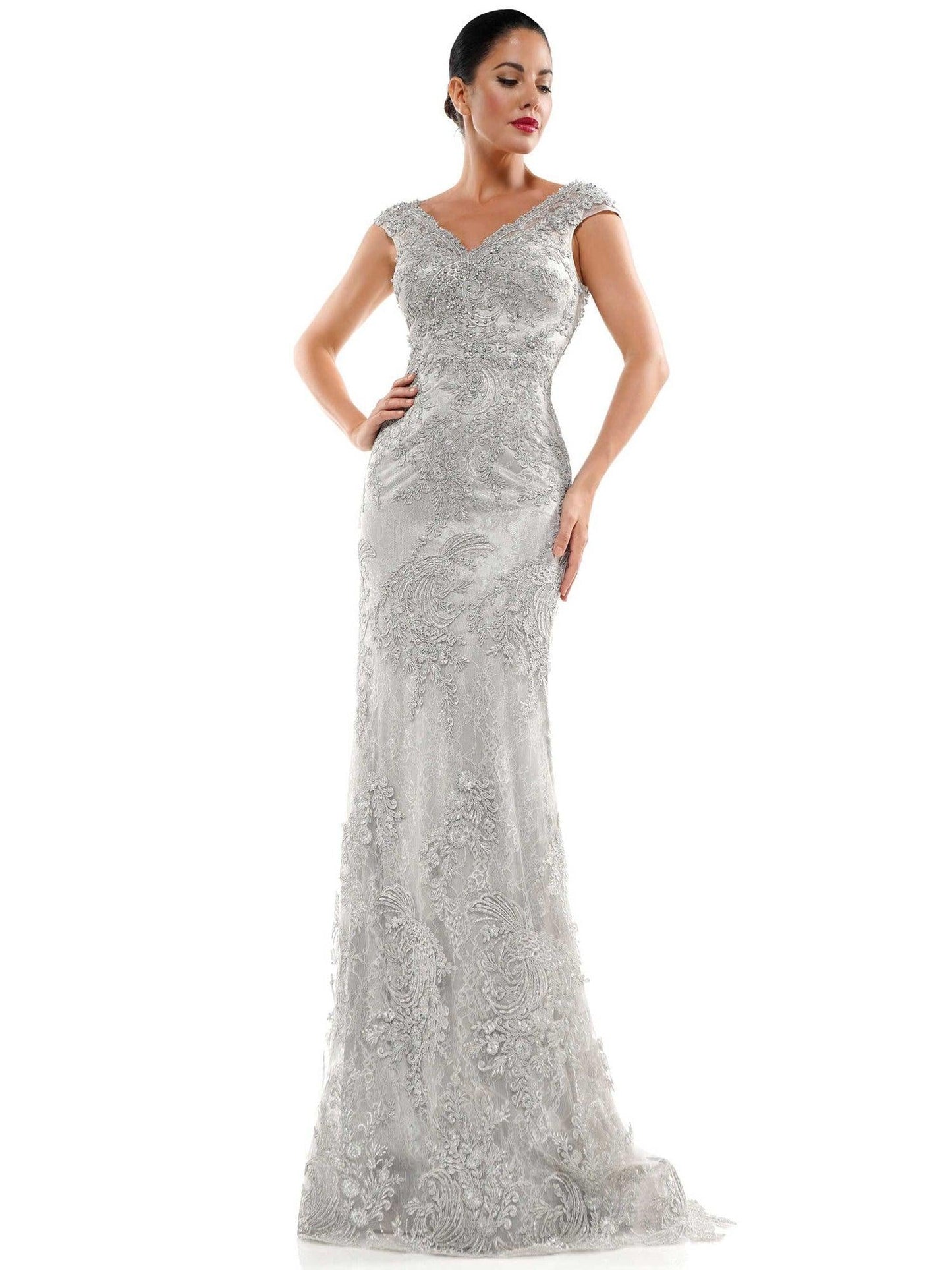 Marsoni Mother of the Bride Long Formal Dress 1030 - The Dress Outlet