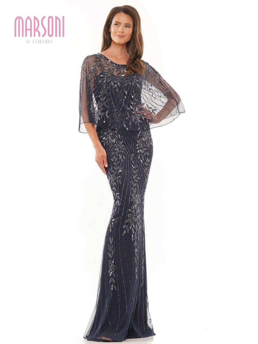 Marsoni Mother of the Bride Long Gown 1201 - The Dress Outlet