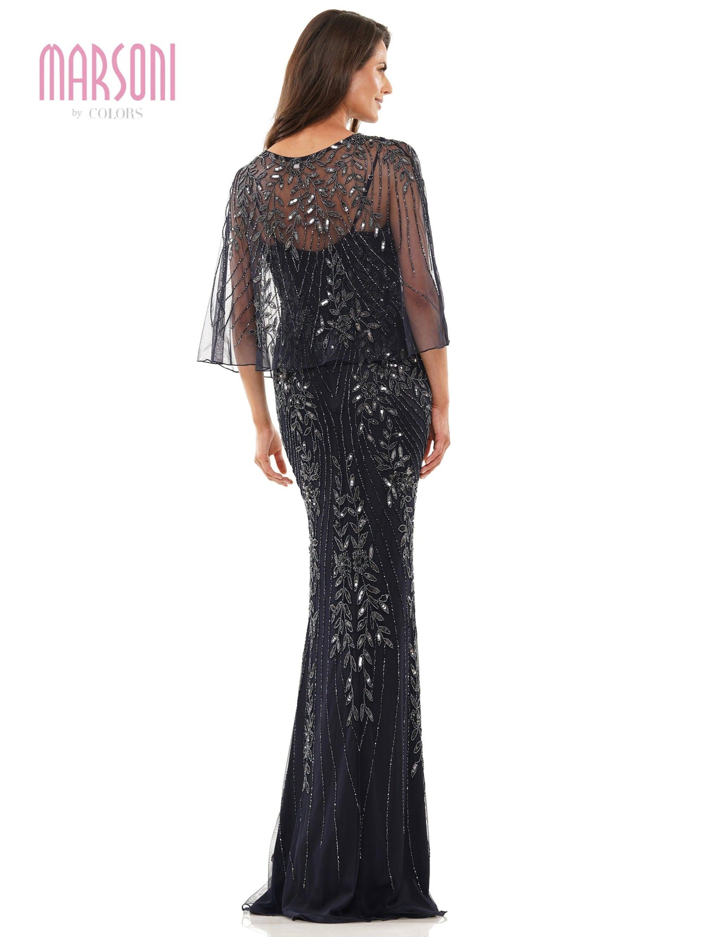 Marsoni Mother of the Bride Long Gown 1201 - The Dress Outlet