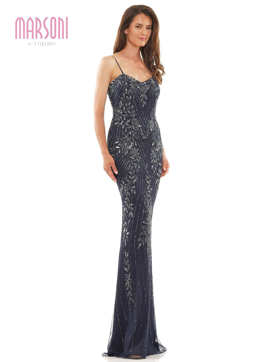 Marsoni Mother of the Bride Long Gown 1201 - The Dress Outlet