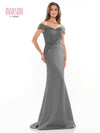 Marsoni Mother of the Bride Long Satin Dress 1003 - The Dress Outlet