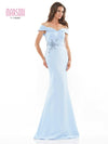 Marsoni Mother of the Bride Long Satin Dress 1003 - The Dress Outlet