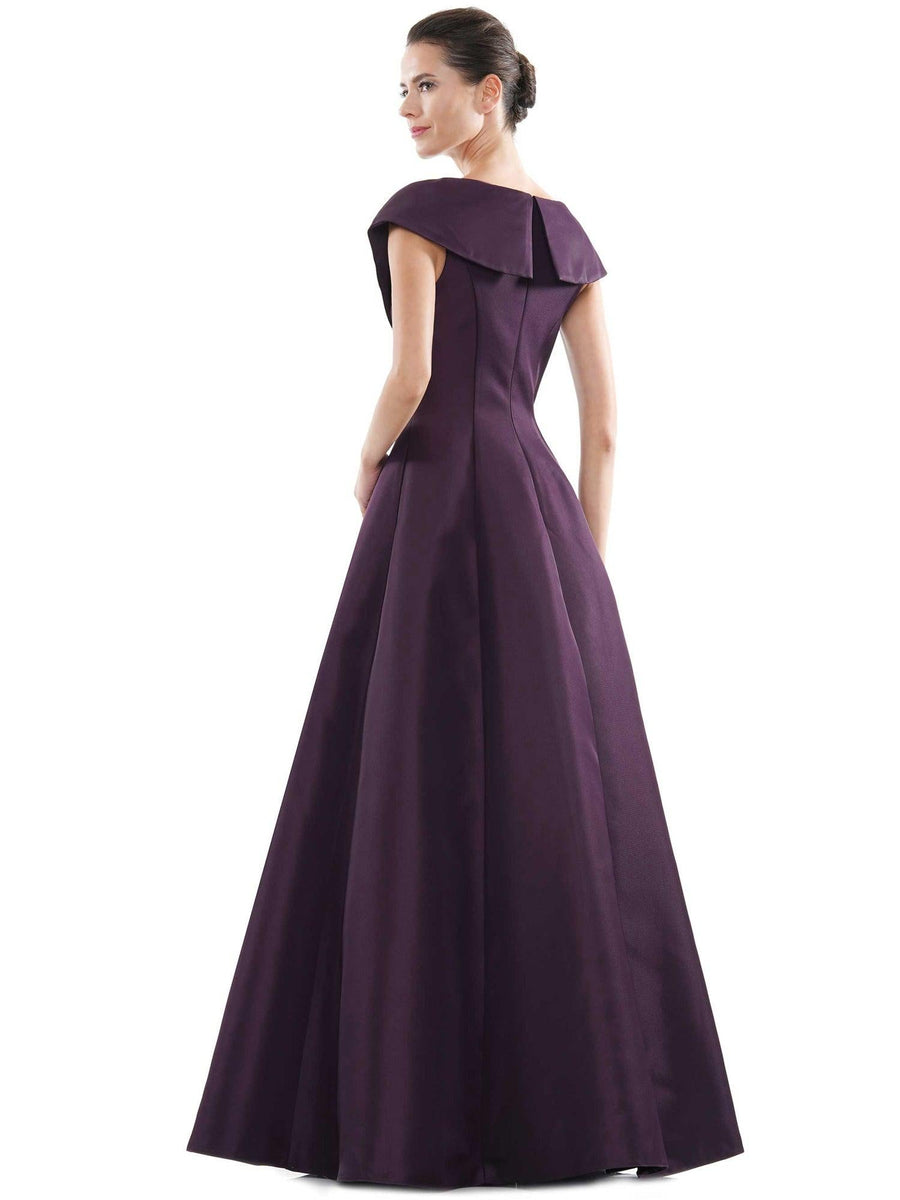 Marsoni Mother of the Bride Long Satin Gown 1085 - The Dress Outlet