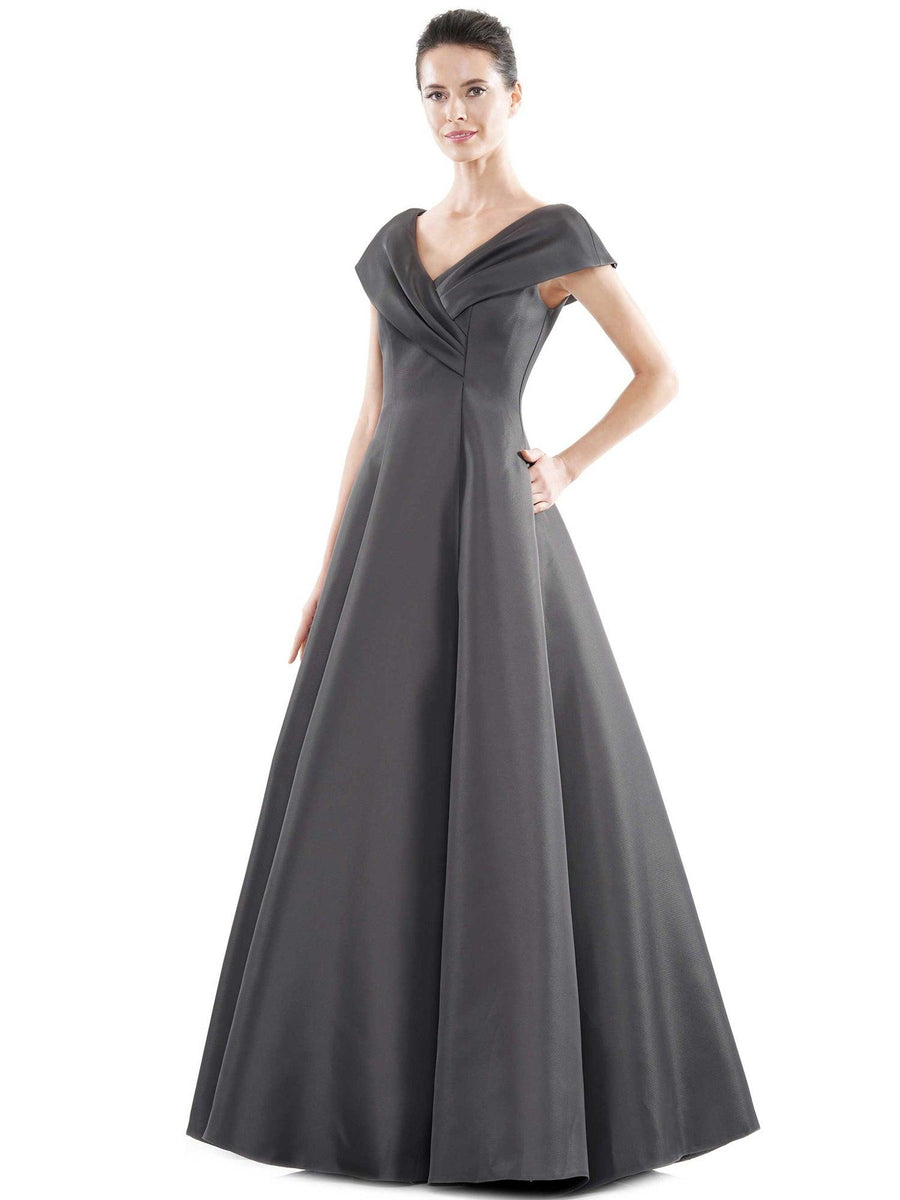 Marsoni Mother of the Bride Long Satin Gown 1085 - The Dress Outlet