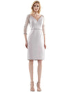 Marsoni Mother of the Bride Satin Short Dress 1061 - The Dress Outlet