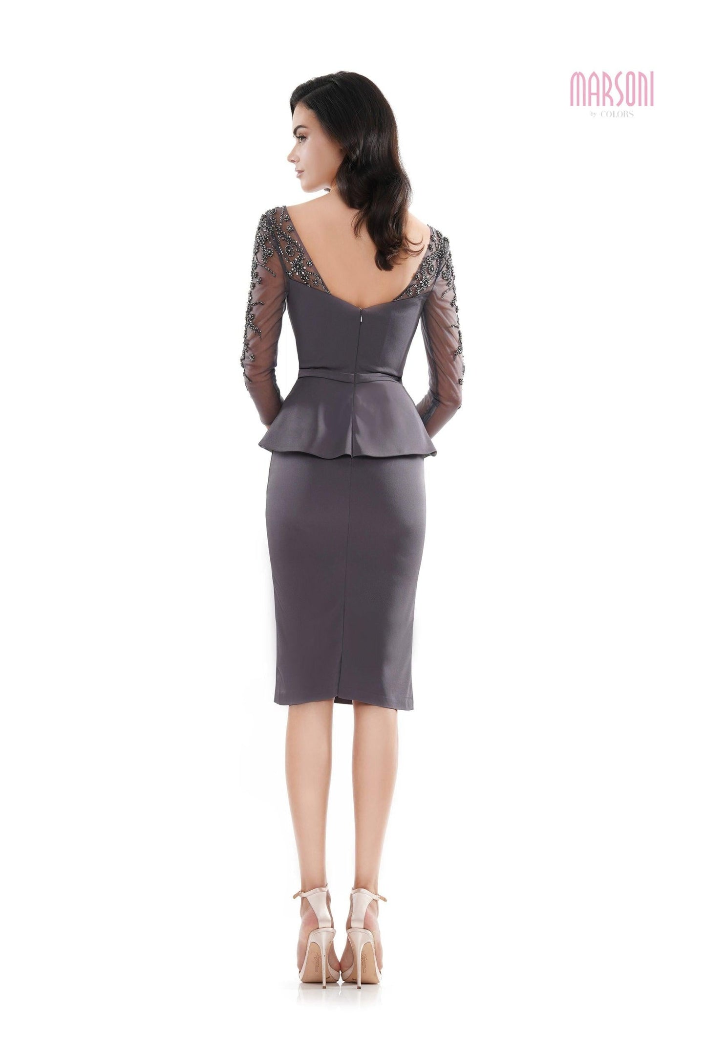 Marsoni Mother of the Bride Short Dress 1108 - The Dress Outlet