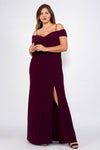 Morgan & Co Long Formal Evening Dress 12343 - The Dress Outlet