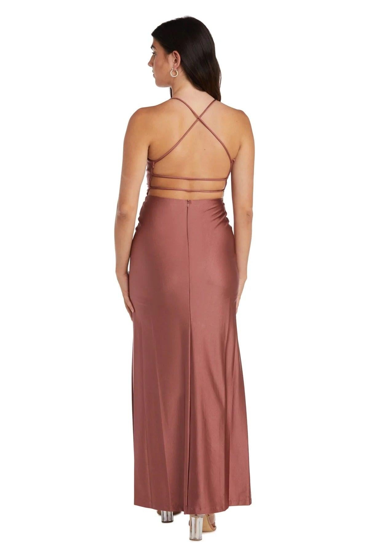 Morgan & Co Long Formal Sexy Prom Dress 13021 - The Dress Outlet