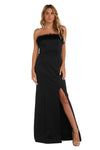 Morgan & Co Long Strapless Formal Prom Dress 10032N - The Dress Outlet